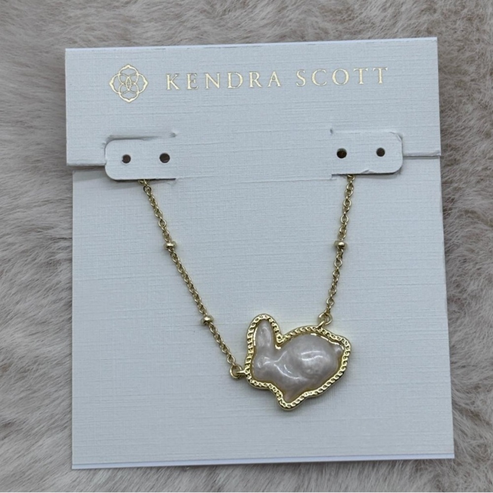 Kendra Scott Bunny Gold Pendant Necklace